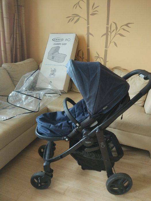 Graco Evo granatowy Wieliczka • OLX 